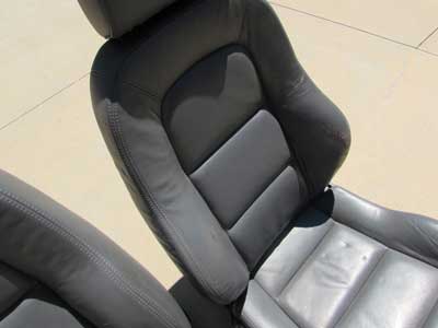 Audi TT MK1 8N Sports Front Seats w/ Napa Fine Leather and Suede Accents (Pair)4